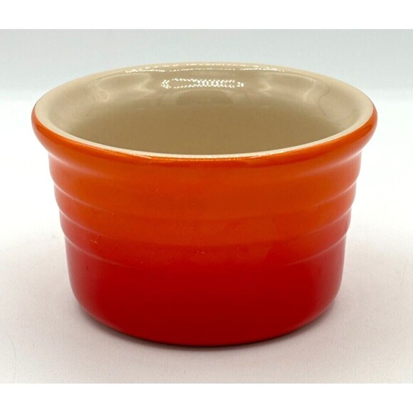 Le Creuset Heritage Stoneware Rectangular Baker Dish (5x7) 10-32 & Ramekin 06.05 - Picture 11 of 16